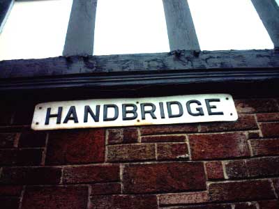 Handbridge Sign